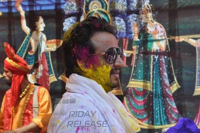Television Celebs assembled at COLORS Channel Holi Celebration