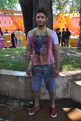 Television Celebs assembled at COLORS Channel Holi Celebration