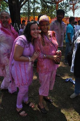 Television Celebs assembled at COLORS Channel Holi Celebration