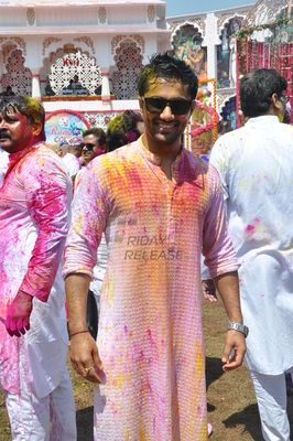 Television Celebs assembled at COLORS Channel Holi Celebration