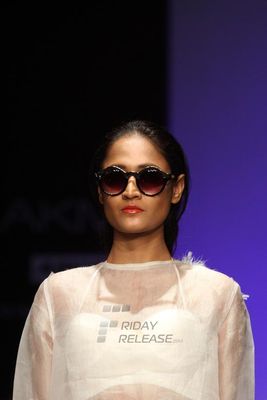Well known Fashion Designer Nishka Lulla showed at the Lakme Fashion Week Summer/Resort 2013