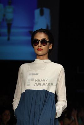 Well known Fashion Designer Nishka Lulla showed at the Lakme Fashion Week Summer/Resort 2013
