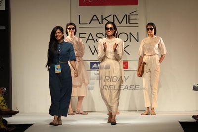 Well known Fashion Designer Nishka Lulla showed at the Lakme Fashion Week Summer/Resort 2013