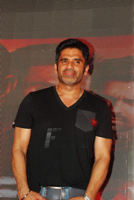 Akshay Kumar, Mithun Chakraborty, Suneil Shetty, Mahakshay Chakraborty at music launch of 'ENEMMY' at Club Millennium in Juhu, Mumbai