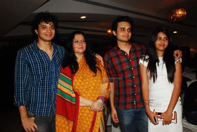 Akshay Kumar, Mithun Chakraborty, Suneil Shetty, Mahakshay Chakraborty at music launch of 'ENEMMY' at Club Millennium in Juhu, Mumbai