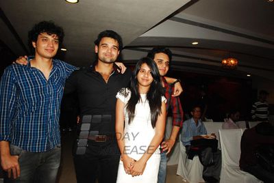 Akshay Kumar, Mithun Chakraborty, Suneil Shetty, Mahakshay Chakraborty at music launch of 'ENEMMY' at Club Millennium in Juhu, Mumbai