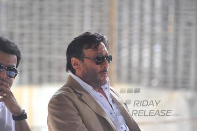Arjun Kapoor, Prithviraj Sukumaran, Rishi Kapoor, Jackie Shroff at film AURANGZEB press meet at Indiabulls Sky Forest in Lower Parel, Mumbai