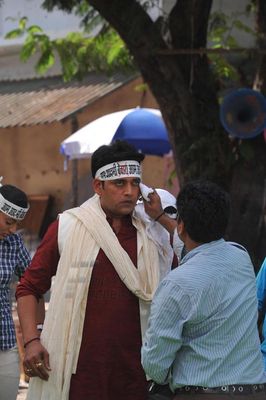 B-town doll Gracy Singh at the mahurat of the film 'Janta Vd s Janardan- Bechara Aam Aadmi'