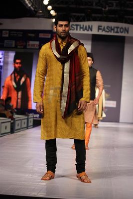 Designer Vikram Phadnis show at the Rajasthan Fashion Week 2013 on Day 1 at Hotel Fairmont in Jaipur