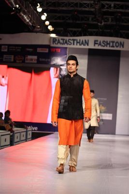 Designer Vikram Phadnis show at the Rajasthan Fashion Week 2013 on Day 1 at Hotel Fairmont in Jaipur