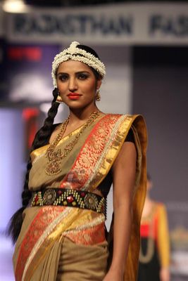 Designer Vikram Phadnis show at the Rajasthan Fashion Week 2013 on Day 1 at Hotel Fairmont in Jaipur