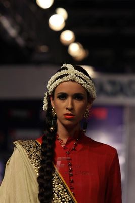 Designer Vikram Phadnis show at the Rajasthan Fashion Week 2013 on Day 1 at Hotel Fairmont in Jaipur
