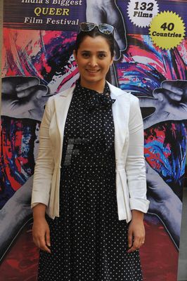 Glam Doll Simone Singh was seen at the announcement of Kashish Film Festival