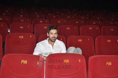 Handsome hunk John Abraham at Shootout at Wadala's special screening