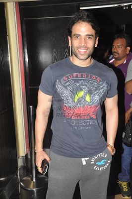 Handsome hunk John Abraham at Shootout at Wadala's special screening