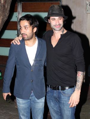John Abraham, Sunny Leone, Manoj Bajpai at Shootout at Wadala success party at Ekta Kapoor's bungalow