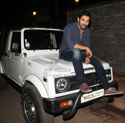 John Abraham, Sunny Leone, Manoj Bajpai at Shootout at Wadala success party at Ekta Kapoor's bungalow