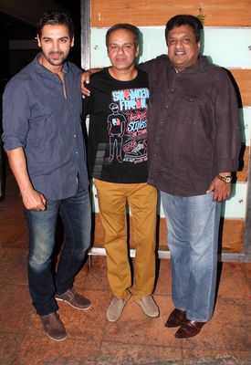 John Abraham, Sunny Leone, Manoj Bajpai at Shootout at Wadala success party at Ekta Kapoor's bungalow