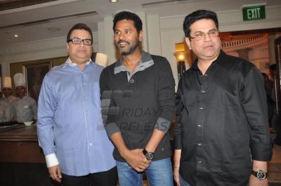 Shruti Haasan and Girish Taurani graced the music launch of 'Ramaiya Vastavaiya'
