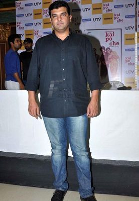 Sushant Singh Rajput, Rajkumar Yadav, Abhishek Kapoor, Siddharth Roy Kapur at film 'KAI PO CHE' DVD launch at Landmark Store in Mumbai