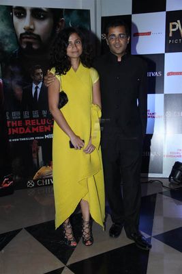 Tinsel town celeb Priyanka Chopra attended the premiere show of 'The Reluctant Fundamentalist'