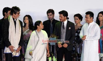 Bolly Celebs with CM Mamata Banerjee at 19th Kolkata International Film Festival launch