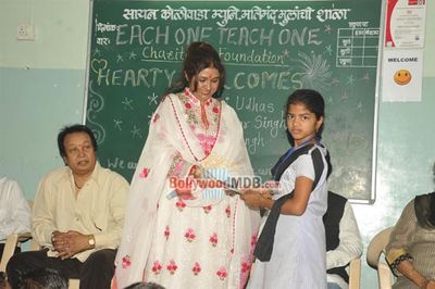 Bolly celebs with underprivileged children at Each One Teach One (EOTO) learning Center