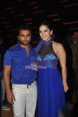 Sunny Leone & Sachiin Joshi at film JACKPOT first look launch