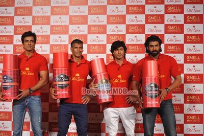 Milind Soman, Vidyut Jamwal, Sonu Sood & Rana Daggubati unveil the new P&G Old Spice deodorants
