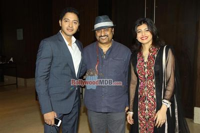 Shreyas Talpade with wife Deepti Talpade launches his second home production film