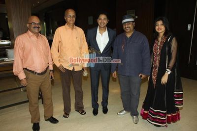 Shreyas Talpade with wife Deepti Talpade launches his second home production film