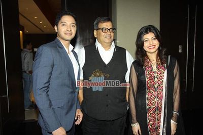 Shreyas Talpade with wife Deepti Talpade launches his second home production film