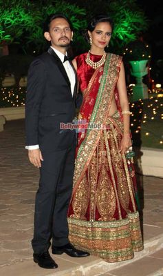 Bolly Celebs at Vishesh Bhatt's wedding reception