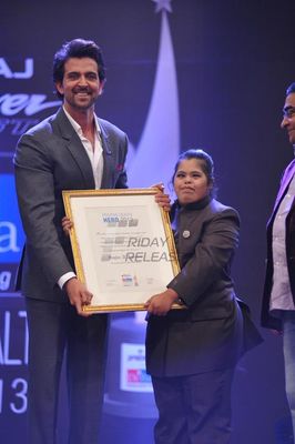 Hrithik Roshan was among Bolly Celebs at the 8th Edition of Dr Batra\'s Positive Health Awards 2013