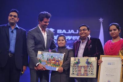 Hrithik Roshan was among Bolly Celebs at the 8th Edition of Dr Batra's Positive Health Awards 2013