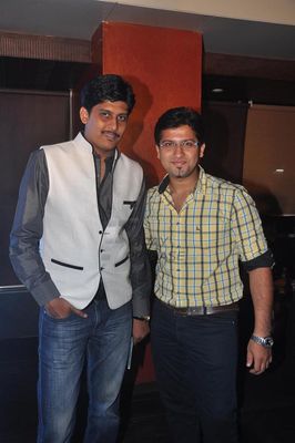 Pushkar Jog & Armeena Rana Khan at music launch of film 'It's Too Much'