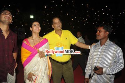 Kajol among Bolly Celebs at the North Bombay Sarbojanin Durga Puja celebrations