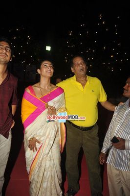 Kajol among Bolly Celebs at the North Bombay Sarbojanin Durga Puja celebrations