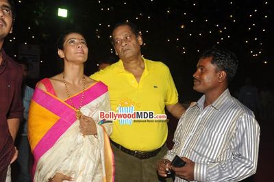 Kajol among Bolly Celebs at the North Bombay Sarbojanin Durga Puja celebrations