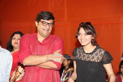 Kajol & Rani Mukherjee at North Bombay Sarbojanin Durga Puja celebrations