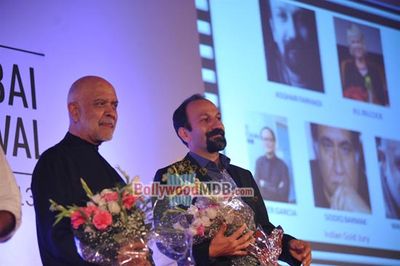 Eminent personalities at 15th Mumbai Film Festival opening ceremony