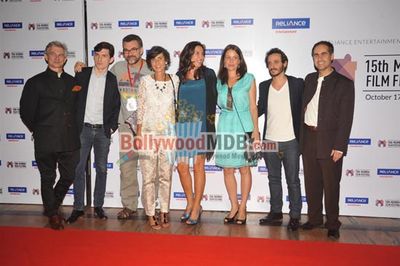 Eminent personalities at 15th Mumbai Film Festival opening ceremony