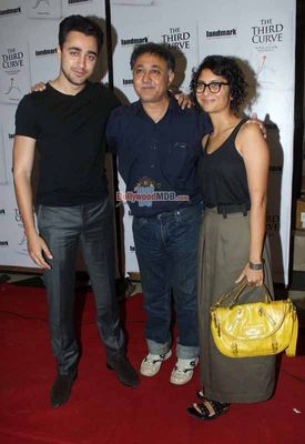 Imran Khan & Kiran Rao at Mansoor Khan's book 'The Third Curve' launch