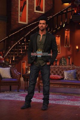 Hrithik Roshan promotes film 'Krrish 3' on the sets of Comedy Nights with Kapil