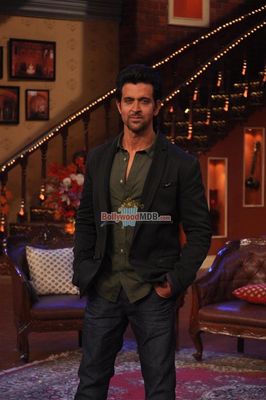 Hrithik Roshan promotes film 'Krrish 3' on the sets of Comedy Nights with Kapil