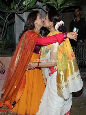 Bolly Celebs celebrating Karwa Chauth Festival