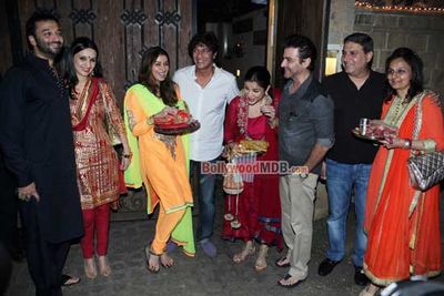 Bolly Celebs celebrating Karwa Chauth Festival