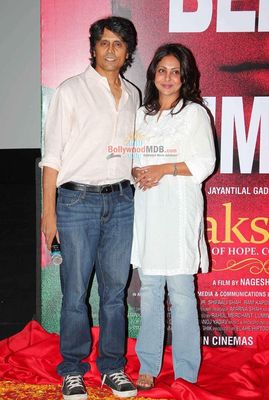 Monali Thakur & Nagesh Kukunoor at film 'LAKSHMI' first look launch