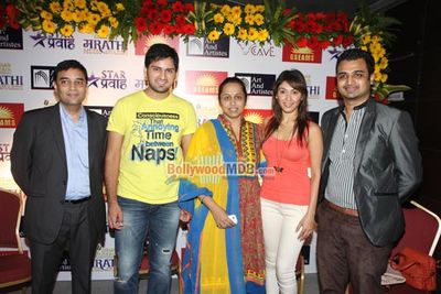 Eminent personas at the first IMA Marathi Music Awards press meet