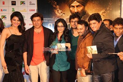 Bolly Celebs at the music launch of 'Singh Saab The Great'